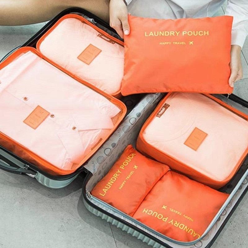 Travel Storage Organizer Bags (6Pcs) - Simply Conveniently