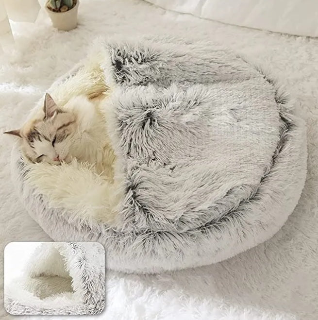 Cama suave para gatos