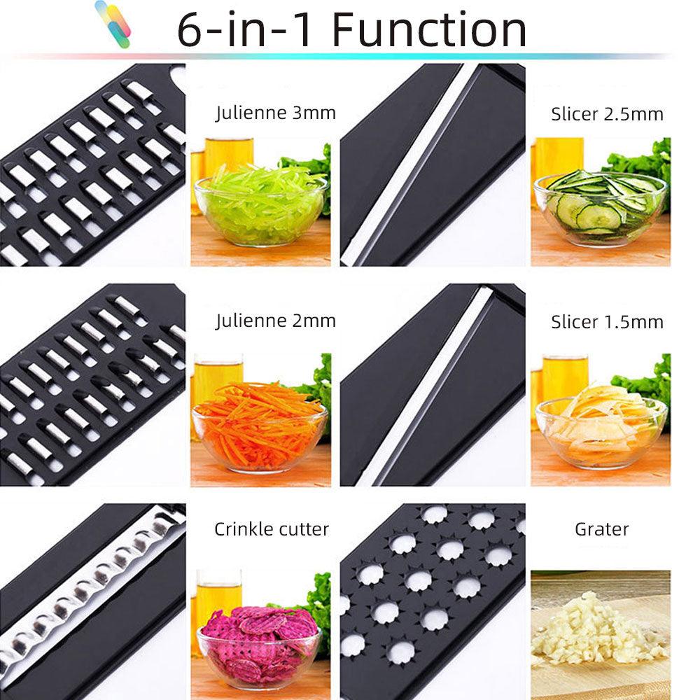 Vegetable Slicer (6-in-1) - Simply Conveniently