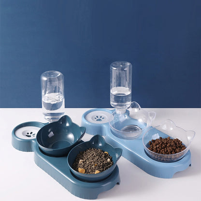 Automatic Cat Feeder and Water Dispenser - Simply Conveniently