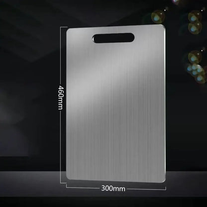 New Cutting Board for Kitchen 316 Stainless Steel Chopping Board Thickened Board Double Sided Food Grade Fruit Meat Chopping