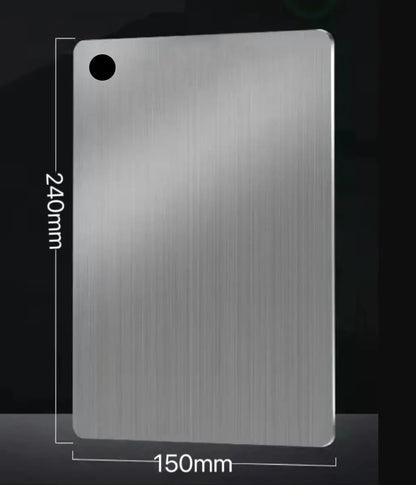 New Cutting Board for Kitchen 316 Stainless Steel Chopping Board Thickened Board Double Sided Food Grade Fruit Meat Chopping