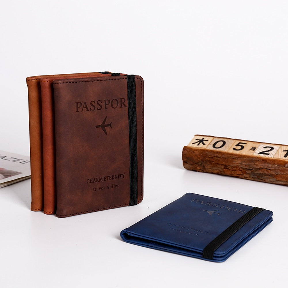 Vintage Passport Cover - Simply Conveniently