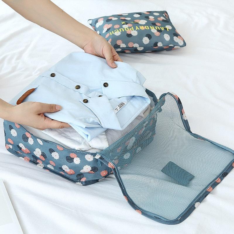 Travel Storage Organizer Bags (6Pcs) - Simply Conveniently