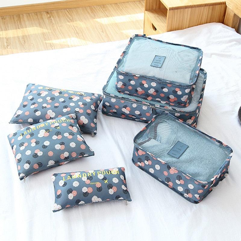 Travel Storage Organizer Bags (6Pcs) - Simply Conveniently