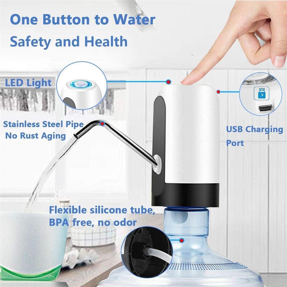 Electric Portable Water Dispenser Pump - Simply Conveniently